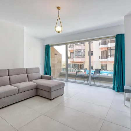 Prime Qawra With Balcony, Ac, Full Kitchen & Wifi By 360 Estates Апартаменты *