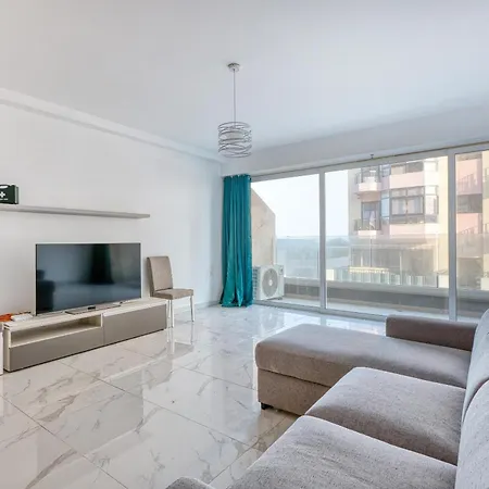 Prime Qawra With Balcony, Ac, Full Kitchen & Wifi By 360 Estates