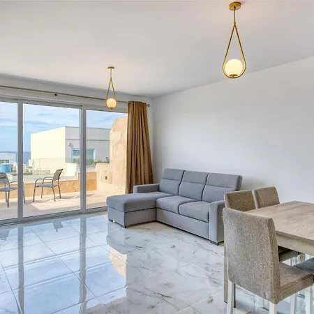 Prime Qawra With Balcony, Ac, Full Kitchen & Wifi By 360 Estates * Сент-Полс-Бей